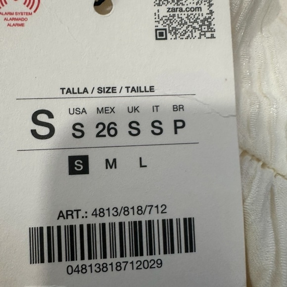 Zara Cream Backless Dress - Picture 9 of 11